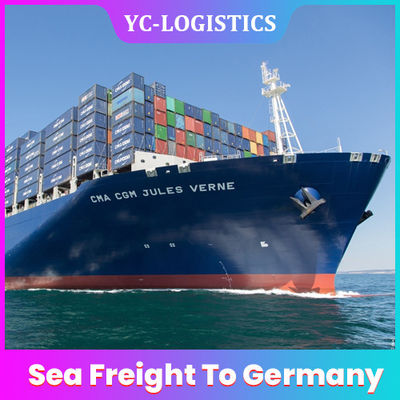 DDP DDU FBA Amazon Sea Freight إلى ألمانيا من 6 إلى 8 أيام عمل