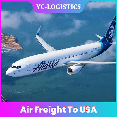 الاثنين المغادرة LCL Air Freight من الصين إلى الولايات المتحدة الأمريكية 3 إلى 5 أيام
