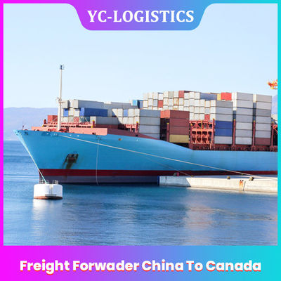 من الباب إلى الباب للشحن البحري من الصين إلى كندا ، DDP Amazon Fulfillment Services