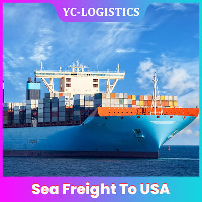 خدمات الشحن البحري DDP Amazon FBA إلى الولايات المتحدة الأمريكية