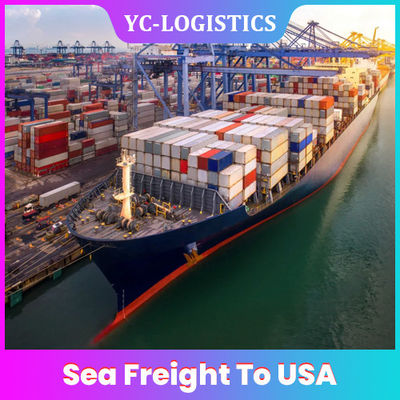 تسليم سريع لخدمات الشحن البحري من أمازون FBA من الصين إلى أمريكا الشمالية