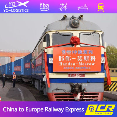 قطار خدمة الشحن وكيل FBA Freight Forwarder Europe من الصين