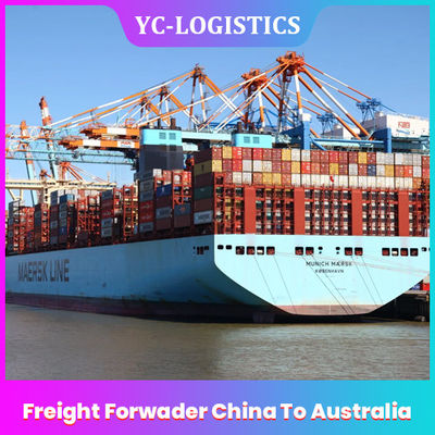 ميناء إلى ميناء الشحن البحري الصين إلى أستراليا