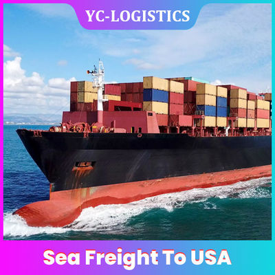 24 ساعة عبر الإنترنت شنتشن FBA Sea Freight من الصين إلى الولايات المتحدة الأمريكية