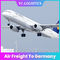 FTW1 Ningbo Air Freight من الصين إلى ألمانيا رسوم التسليم المدفوعة مسبقًا
