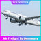 تسليم من الباب إلى الباب TK OZ CZ Air Freight إلى ألمانيا