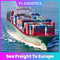 أفضل خدمة شحن إلى المملكة المتحدة Fob Container Freight Price Fsea Freight to Europe