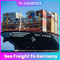 شركة شحن من الصين للشحن البحري إلى خدمة من الباب إلى الباب في ألمانيا